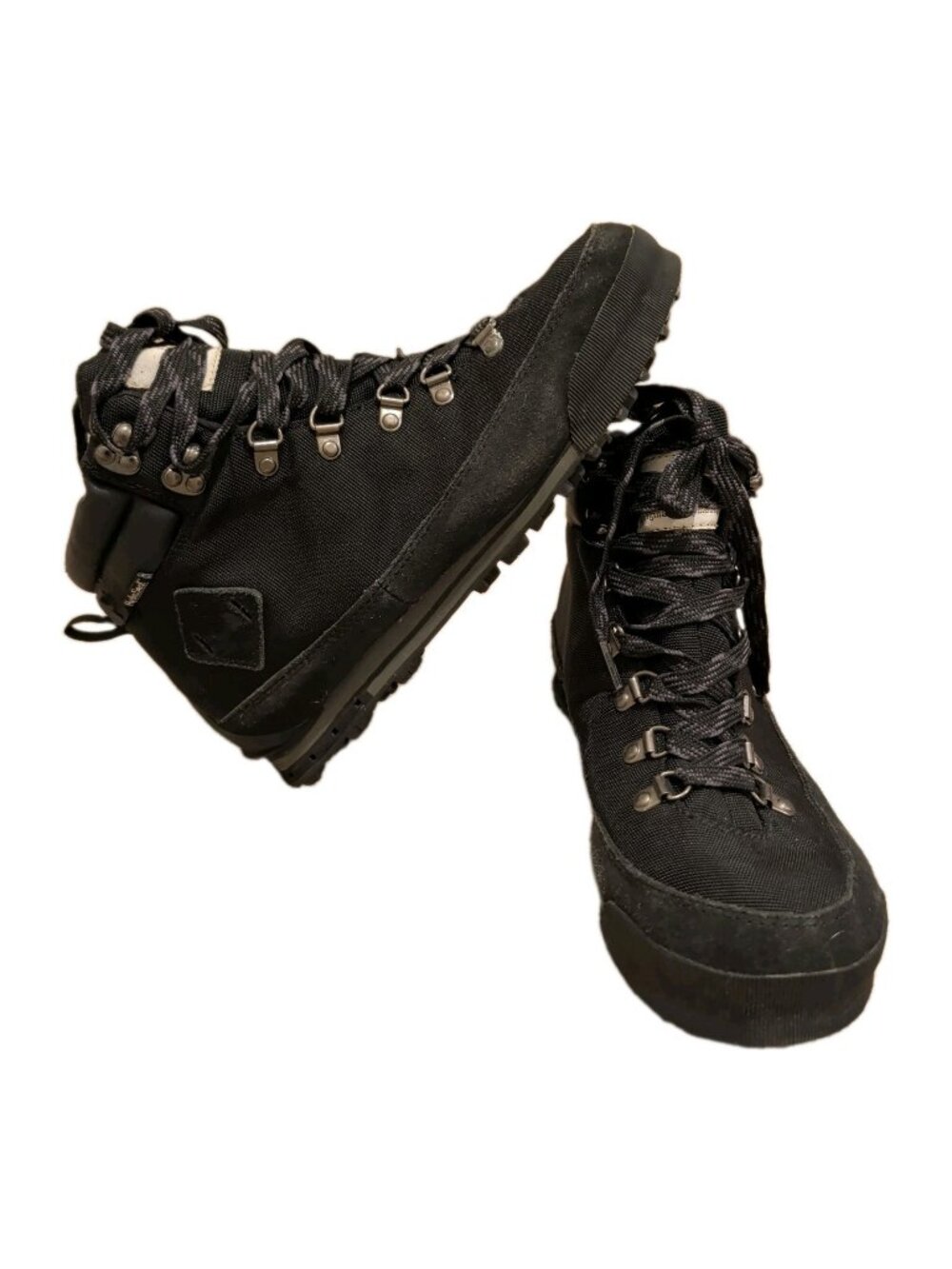 The North Face Hydro Seal Waterproof Mens 8.5 Black Boots Hiking Outdoors -lp